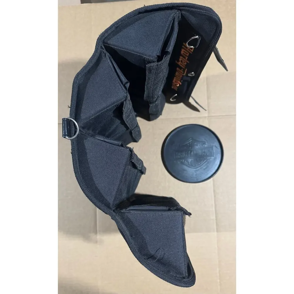 Harley-Davidson Genuine Multi-Purpose Roll-Up 8-Pocket Travel Storage Tool Bag
